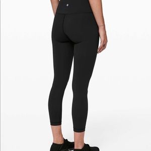 Lululemon leggings wonder under 3/4